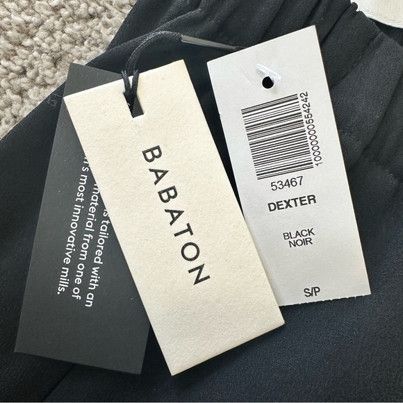 Babaton Dexter Pant Black Size Small NWT Aritzia - Picture 7 of 12